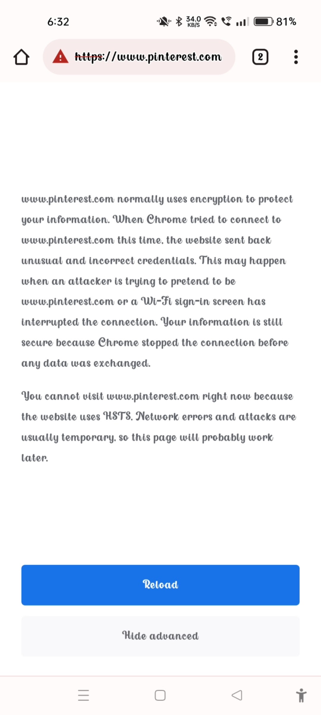 Chrome been telling attackers may trying to pretend insta pinterest Spotify  Amazon etc - Google Chrome Community