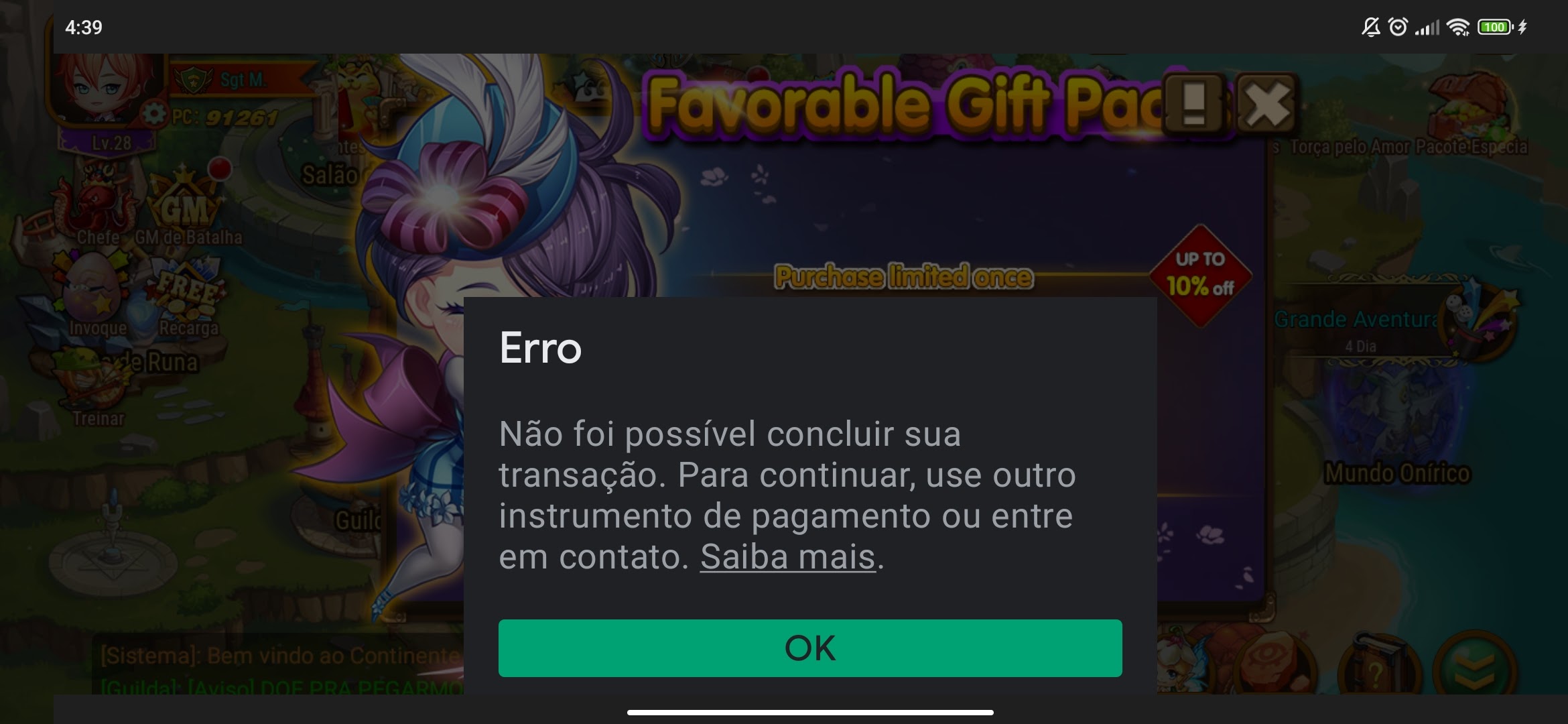 Não consigo ativar meu gift card, COMPREI PELO PICPAY - Comunidade Google  Play