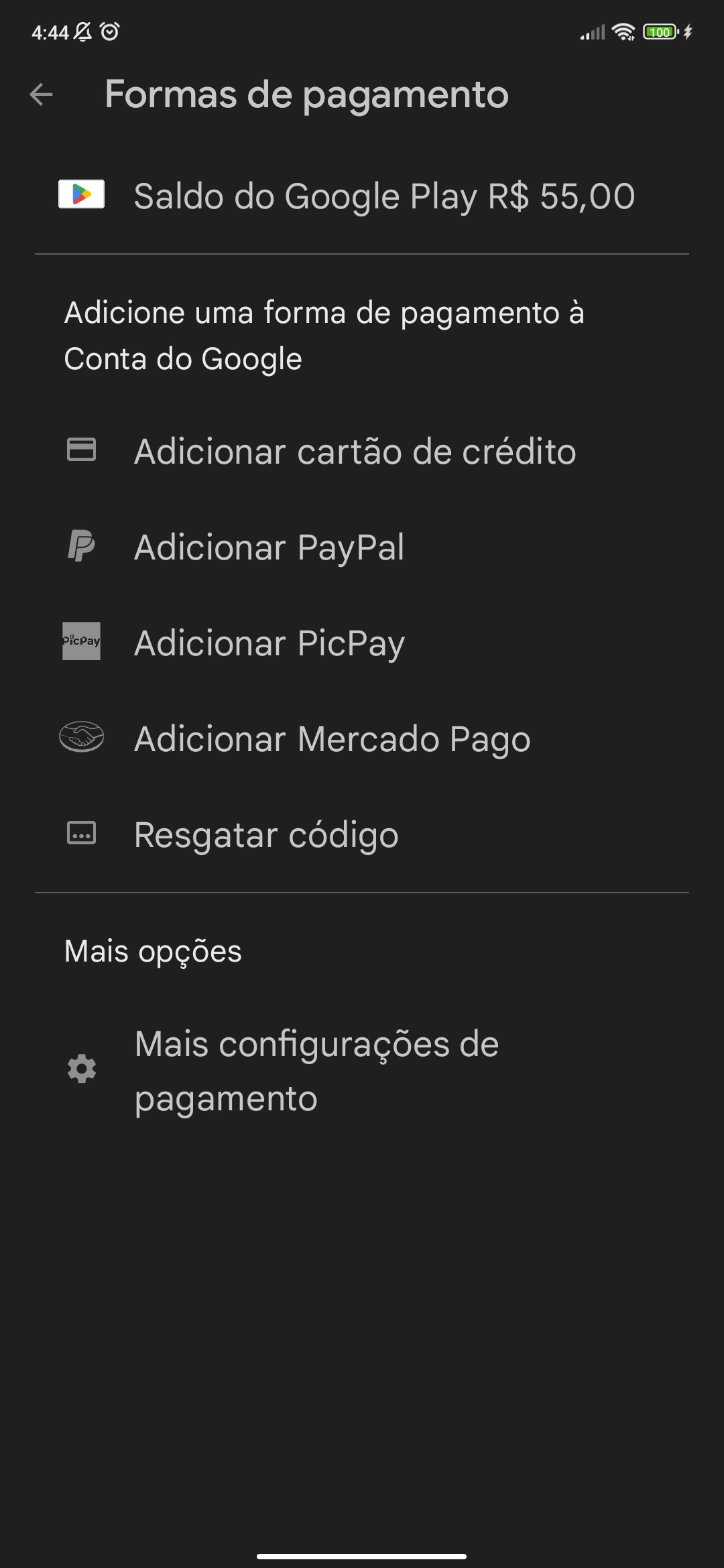 Não consigo ativar meu gift card, COMPREI PELO PICPAY - Comunidade Google  Play