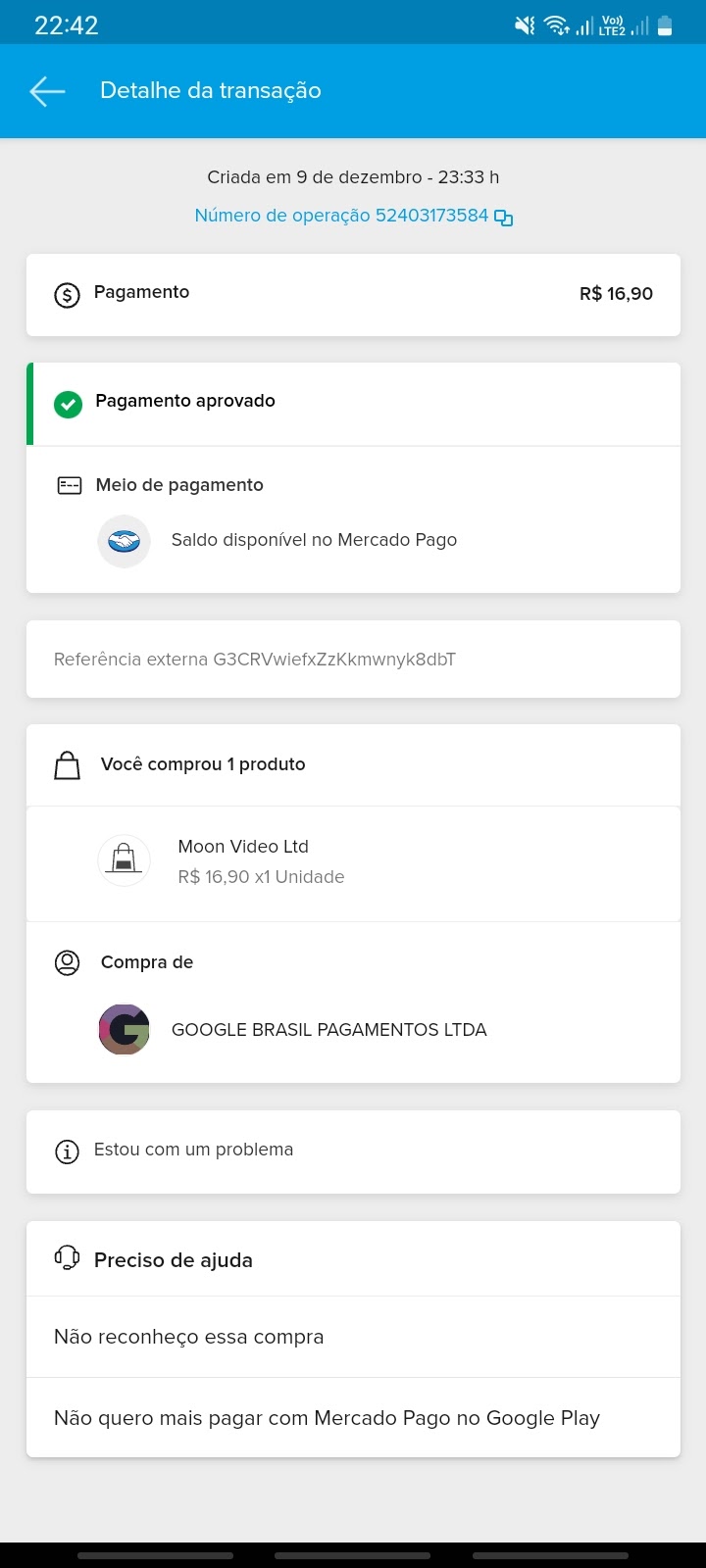 Fiz um reembolso e não recebi o dinheiro - Comunidade Google Play