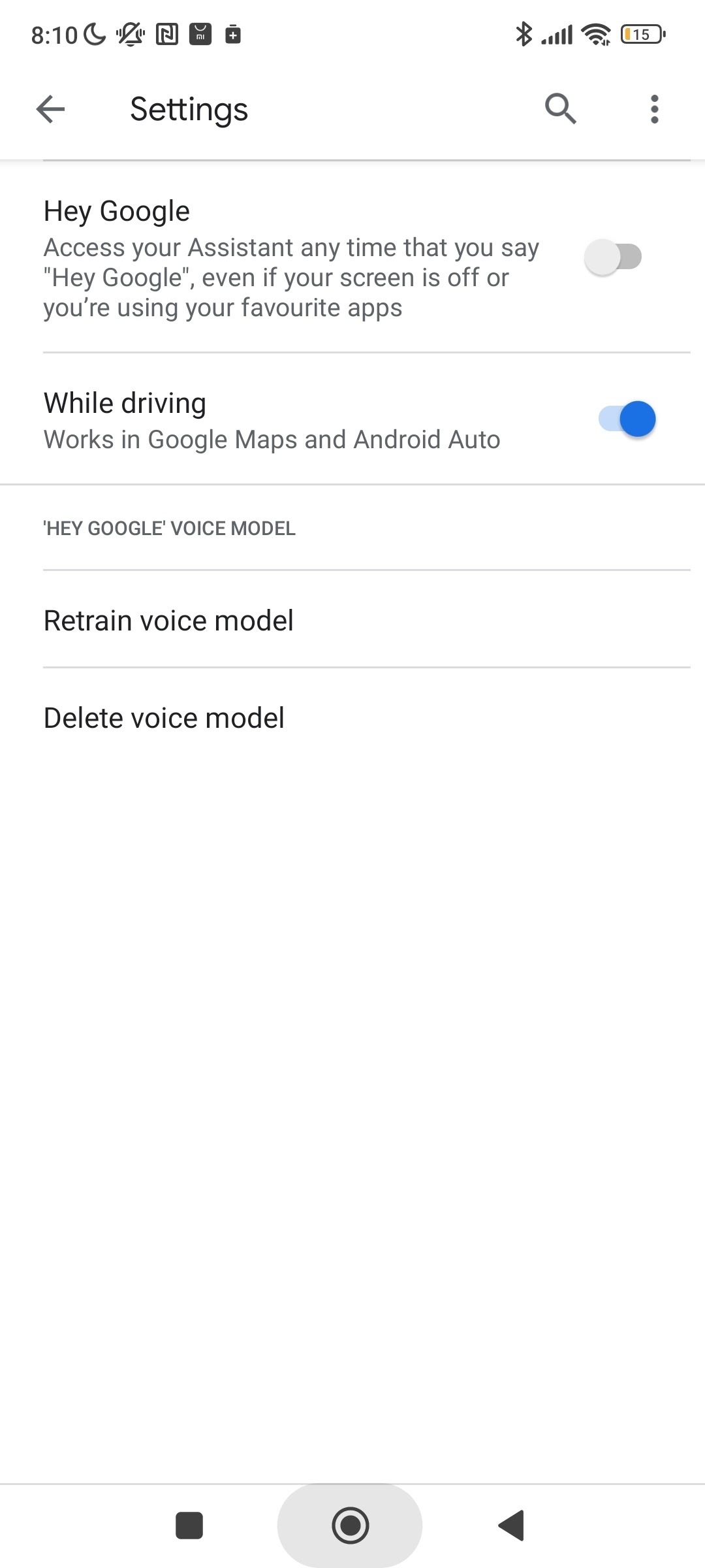 can't turn on Ok Google - Google Assistant Community