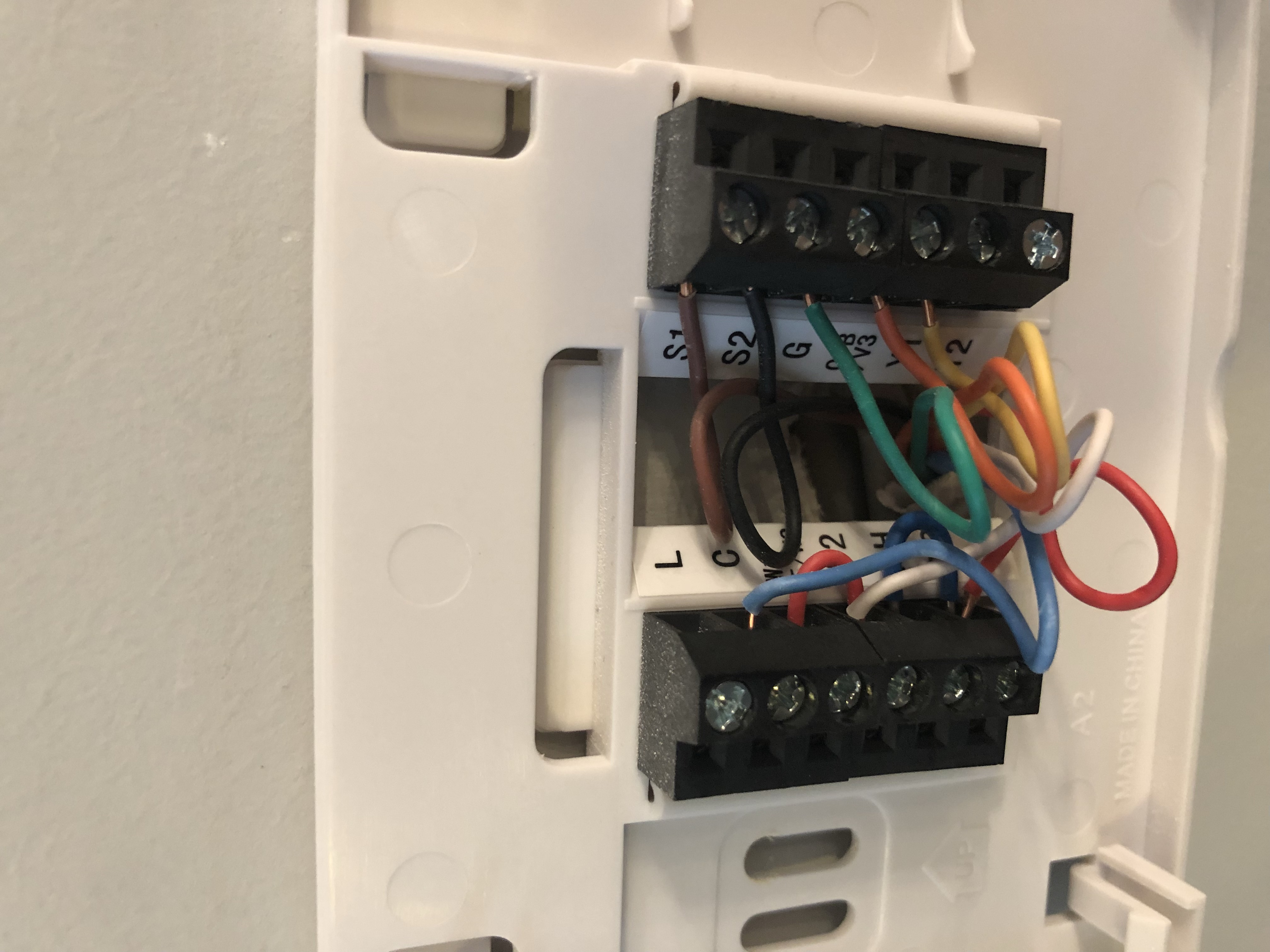 Wiring Diagram For Our Unit Thermostat Wiring Thermostat Installation Heating Thermostat