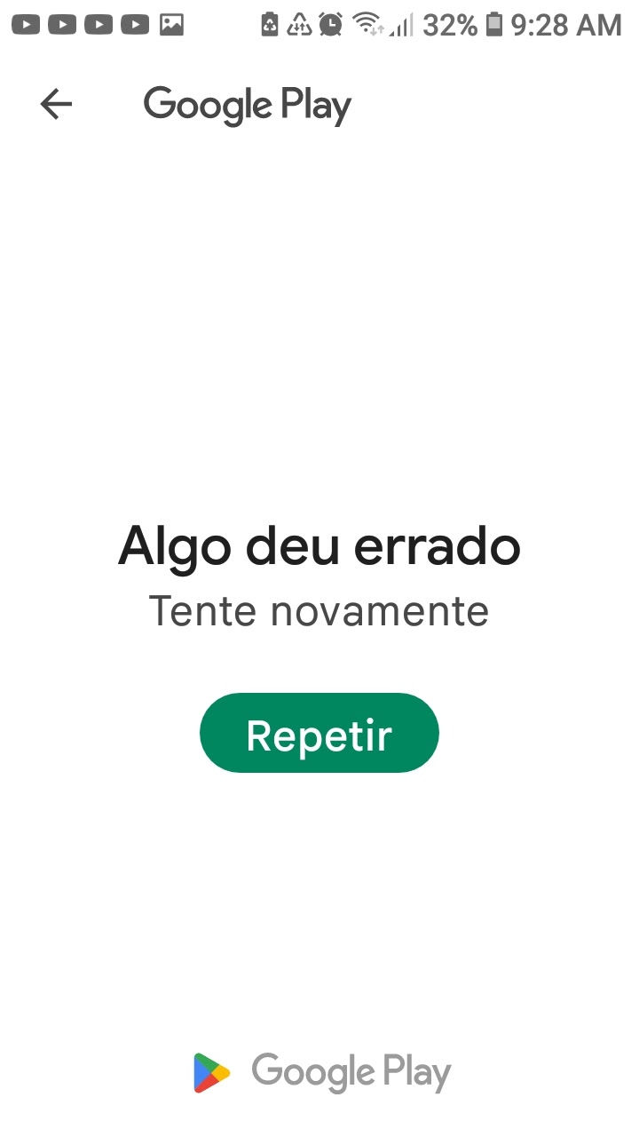 Não tá deixando a baixar jogos no meu tablet - Comunidade Google Play