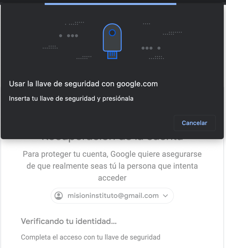 Hackeron mi cuenta y colocaron llave de seguridad USB - Comunidad de YouTube