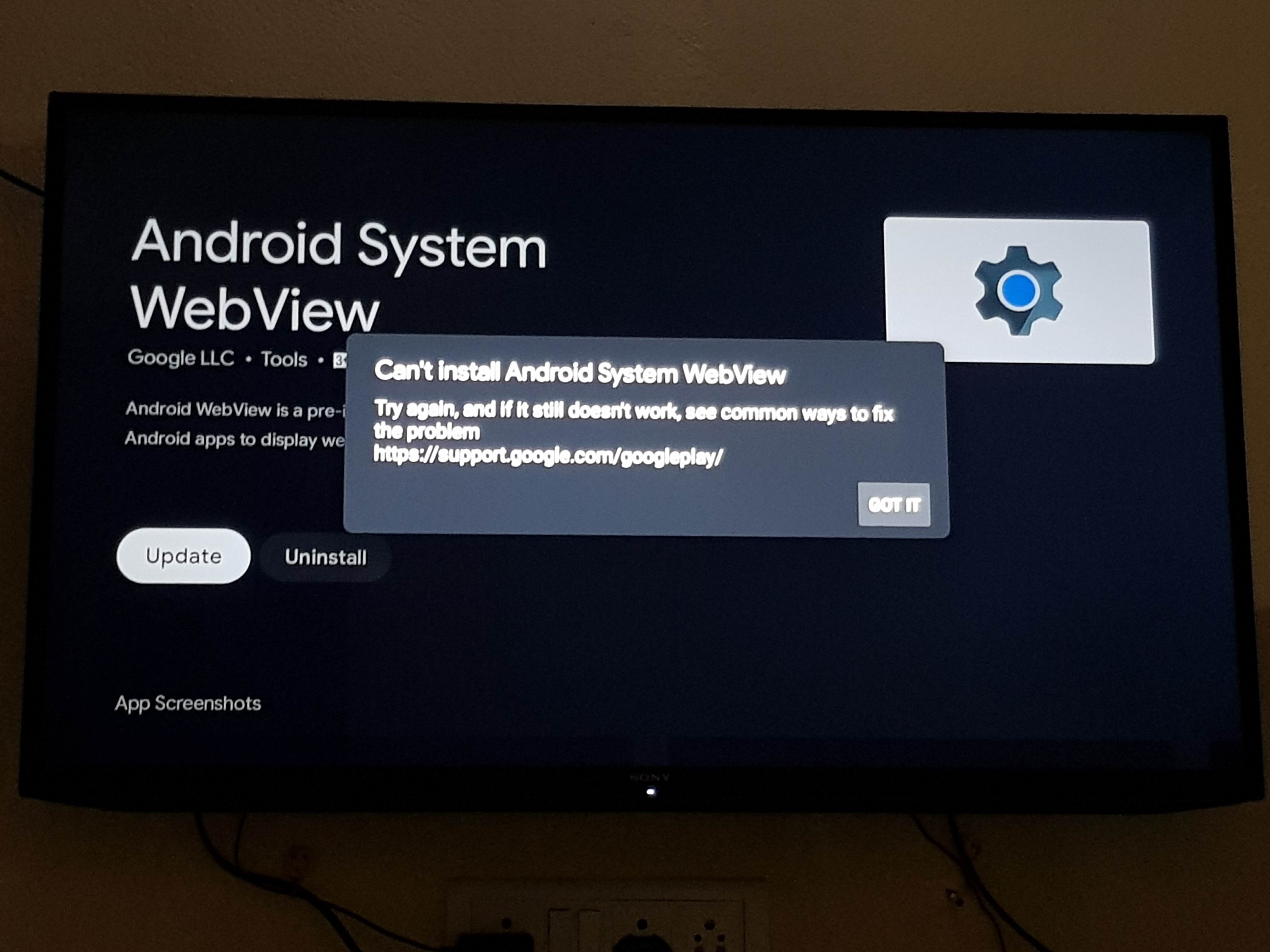 How do I install apps on a Google TV or Android TV