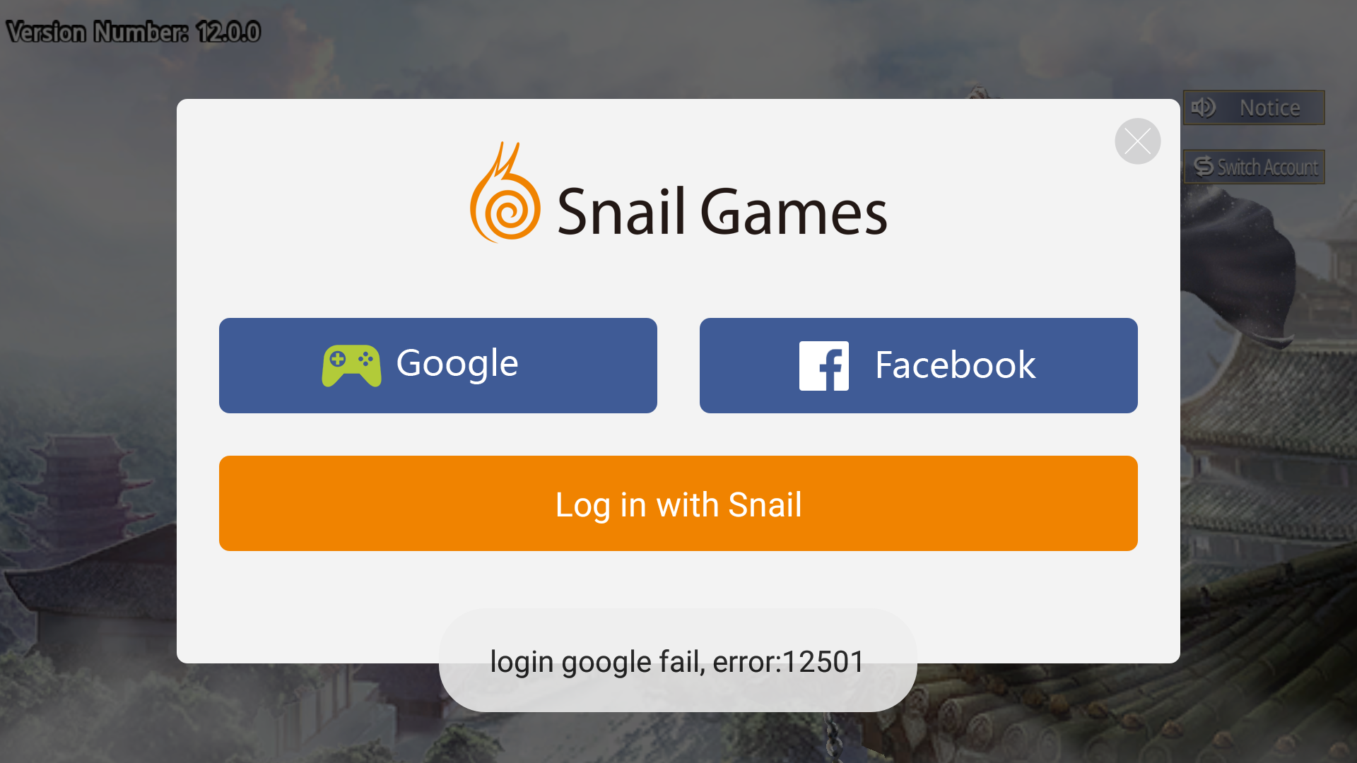 Spiel Sword Of Shadows Gibt Mir Error 12501 Google Play Hilfe