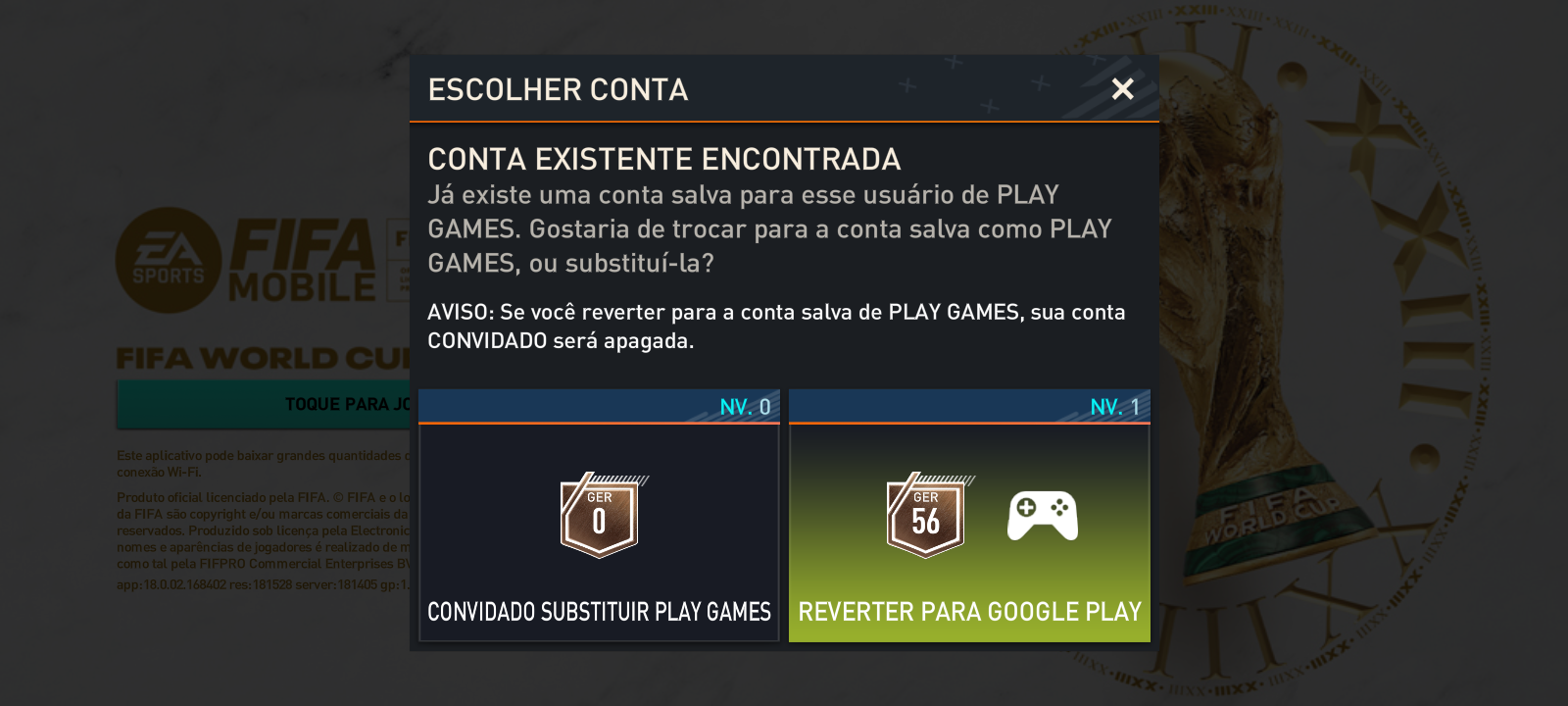 Eu, Você e o Fifa