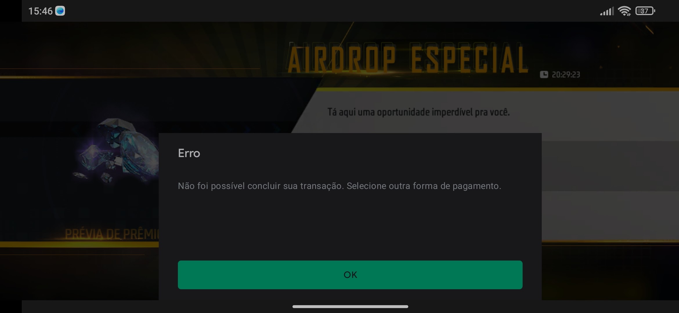 Erros na compra de Dimas no free fire - Comunidade Google Play