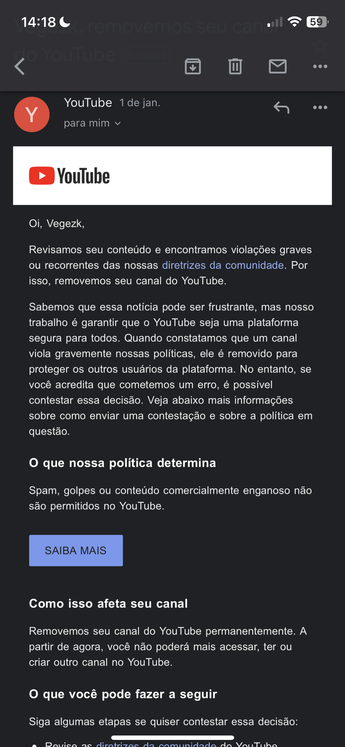 Como pesquisar vídeos no meu canal do  