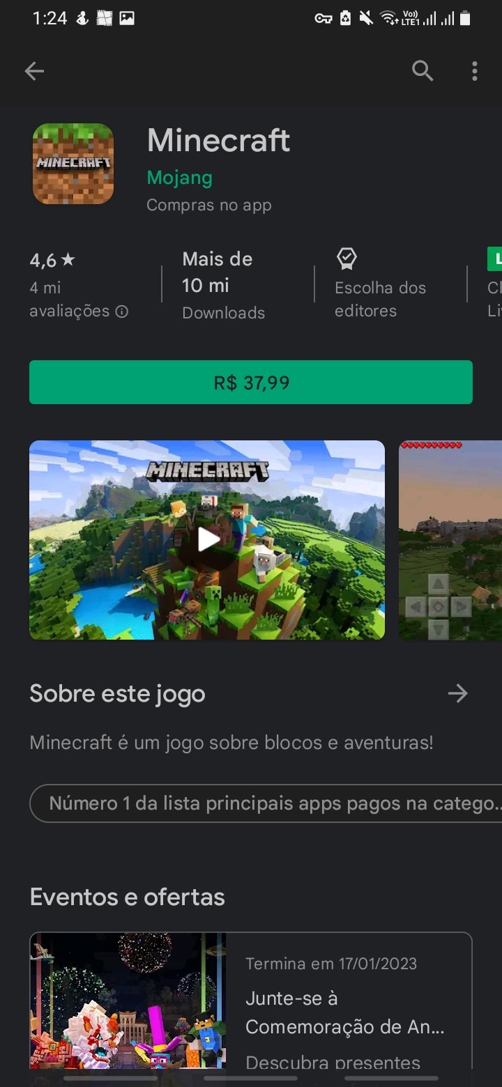 Não consegui Instalar o jogo que eu queria - Comunidade Google Play