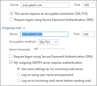 Outlook 365 - Gmail-POP3 - (0x800CCC1A) : 'Your server does not support the  connection encryption... - Gmail Community