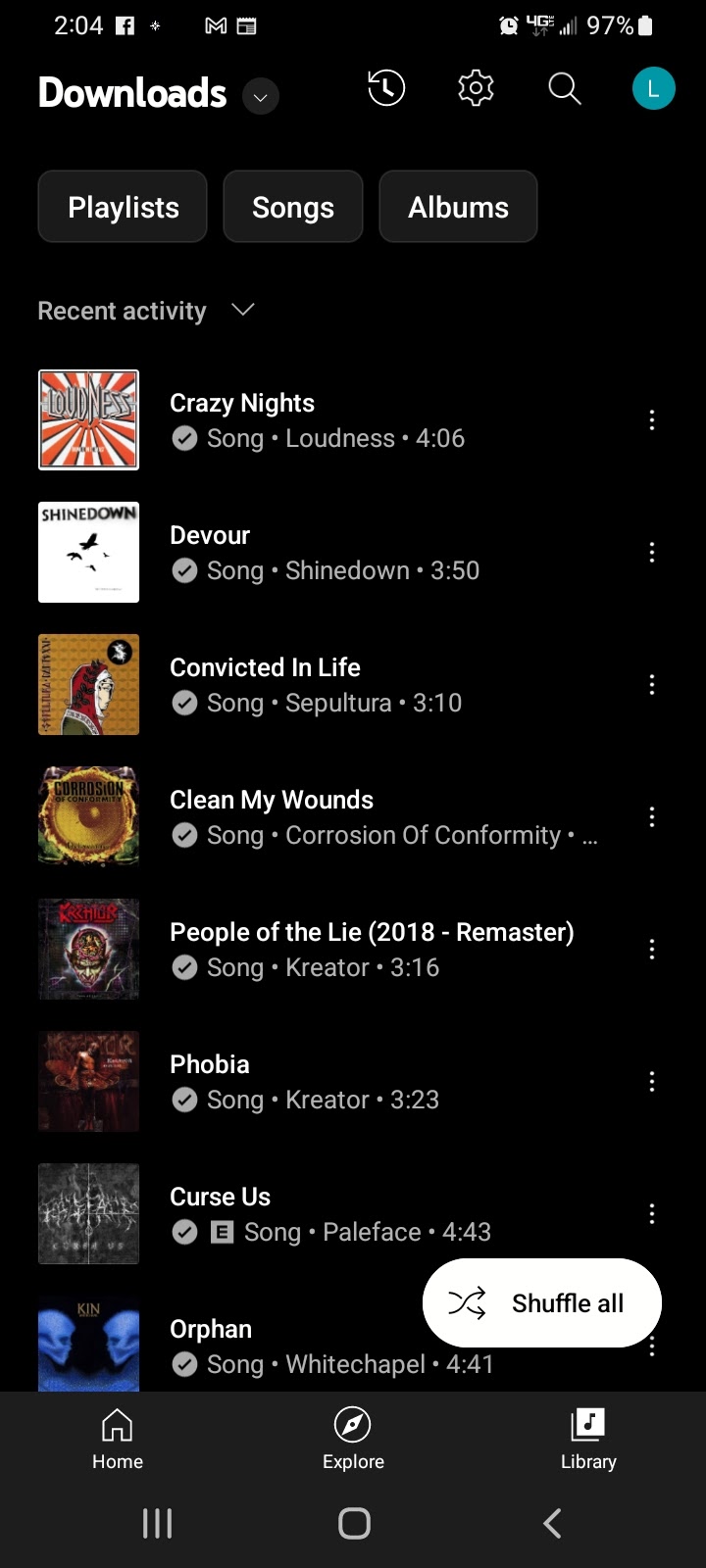 Spotify shuffle - Samsung Community