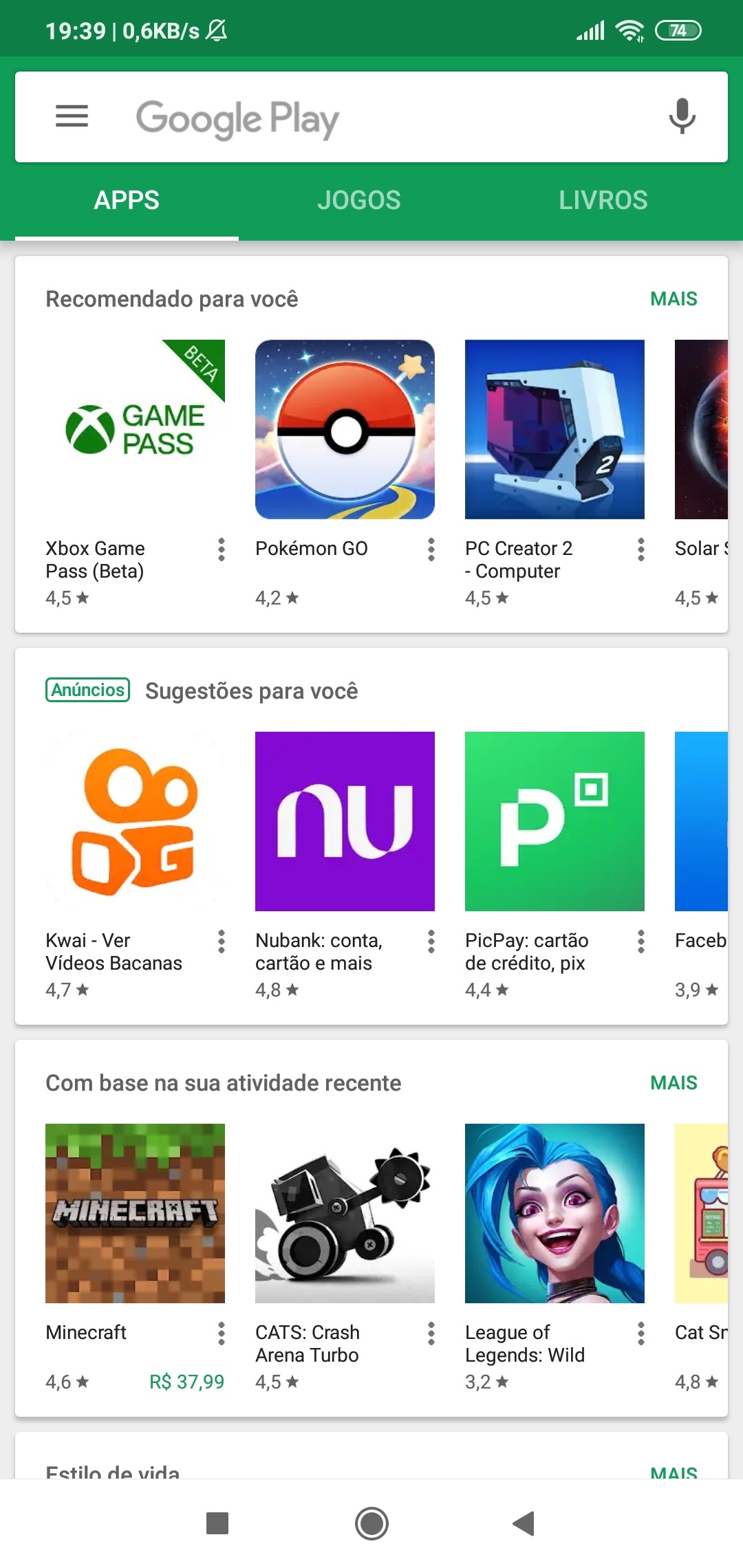 A Google e play store não quer abrir - Comunidade Google Play