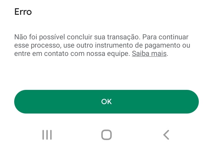 Compra feita de um pacote do jogo, sem confirmação da Google play e sem  dinheiro também - Comunidade Google Play