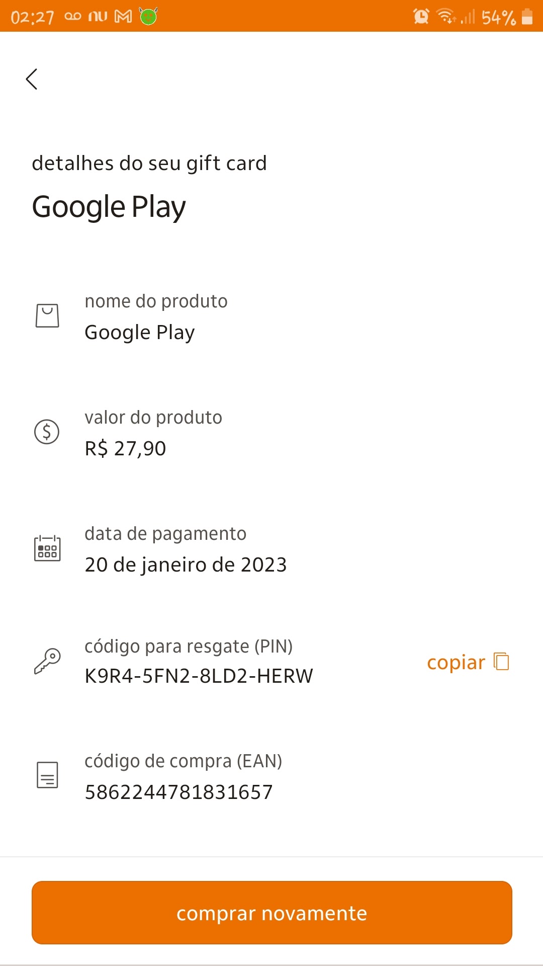 Compra de diamante - Comunidade Google Play