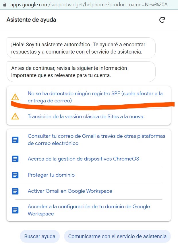 No llegan correos a mi bandeja de entrada? - Comunidad de Administrador de  Google Workspace