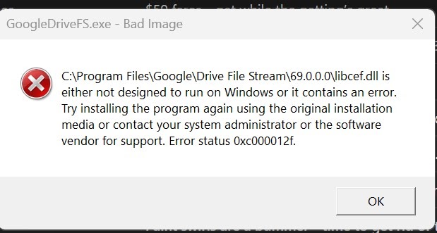 Solved] Install App Google Drive error - Troubleshooting