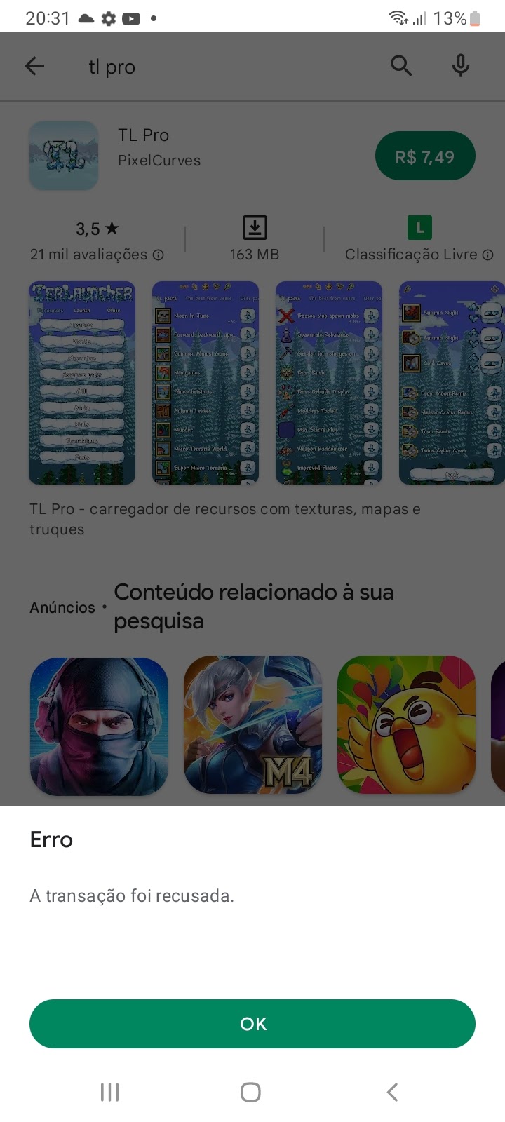 Não consigo achar uma assinatura de um aplicativo comprei do Google Play -  Comunidade Google Play