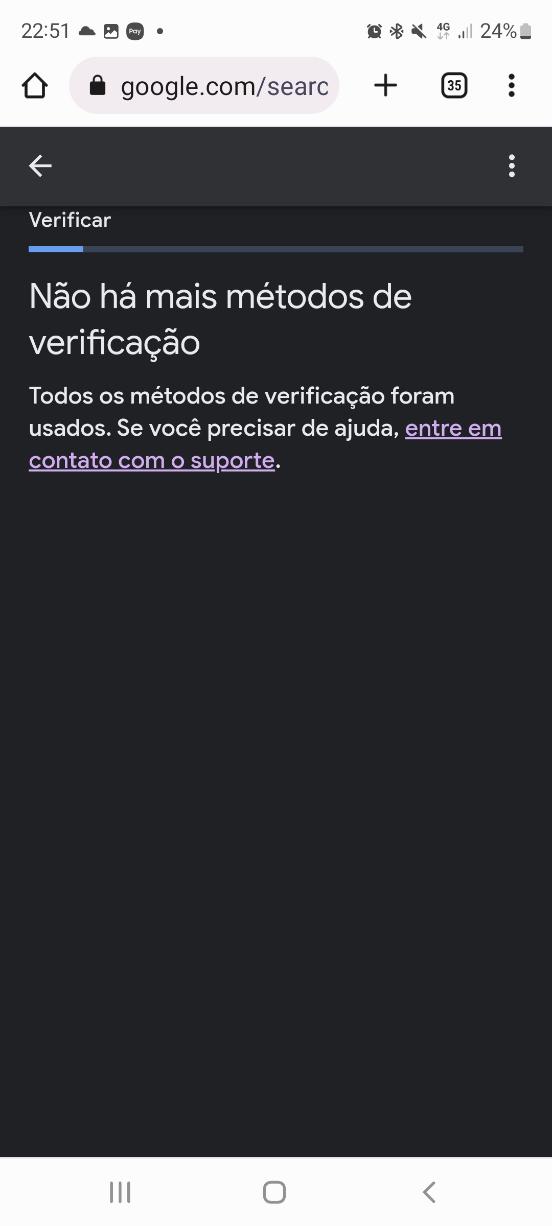 COMO FAÇO PARA ENTRAR EM CONTATO DIRETO COM A GOOGLE A RESPEITO DE