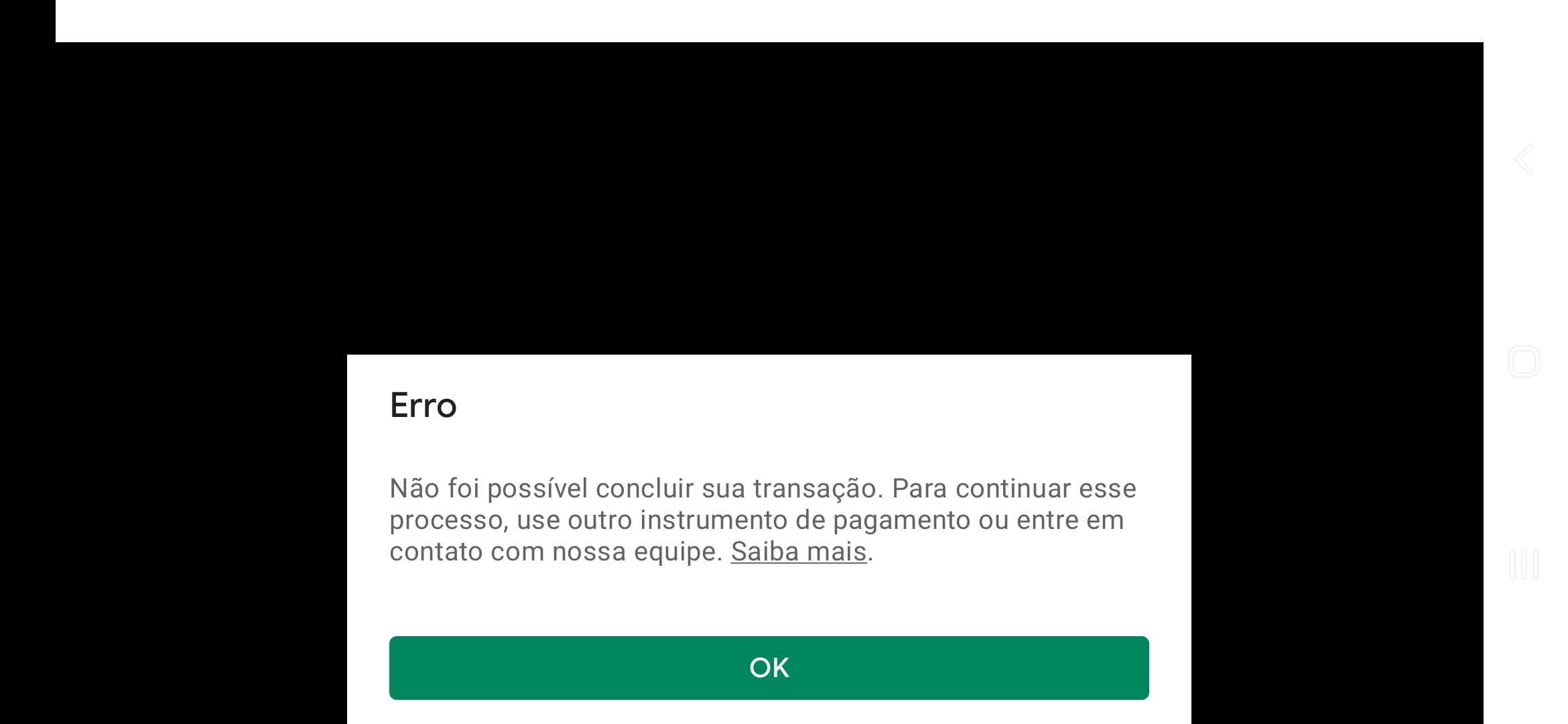 Erro na compra diamante no FF - Comunidade Google Play