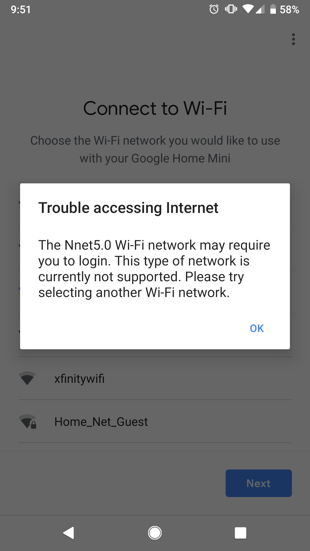 google home on guest network