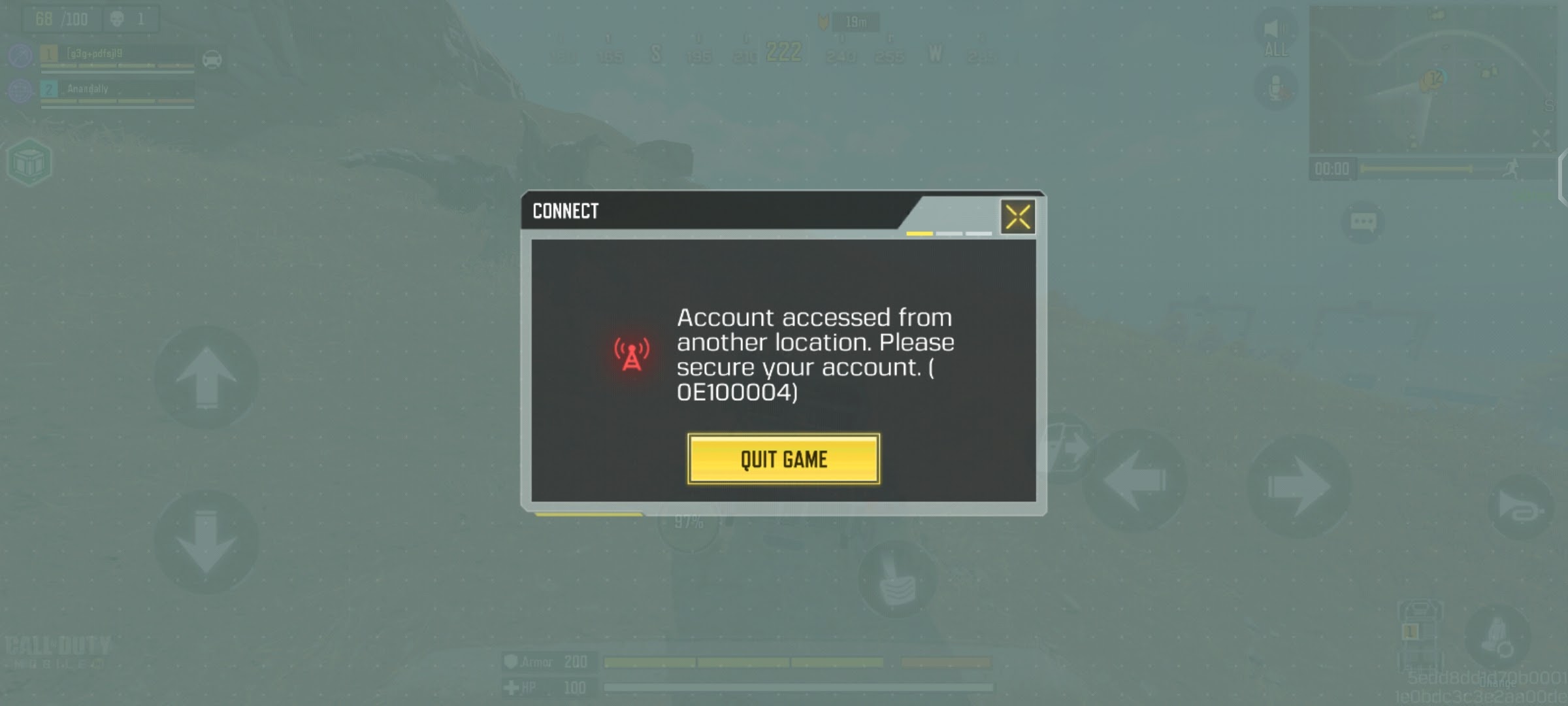 Activision Unlink Account Error ·