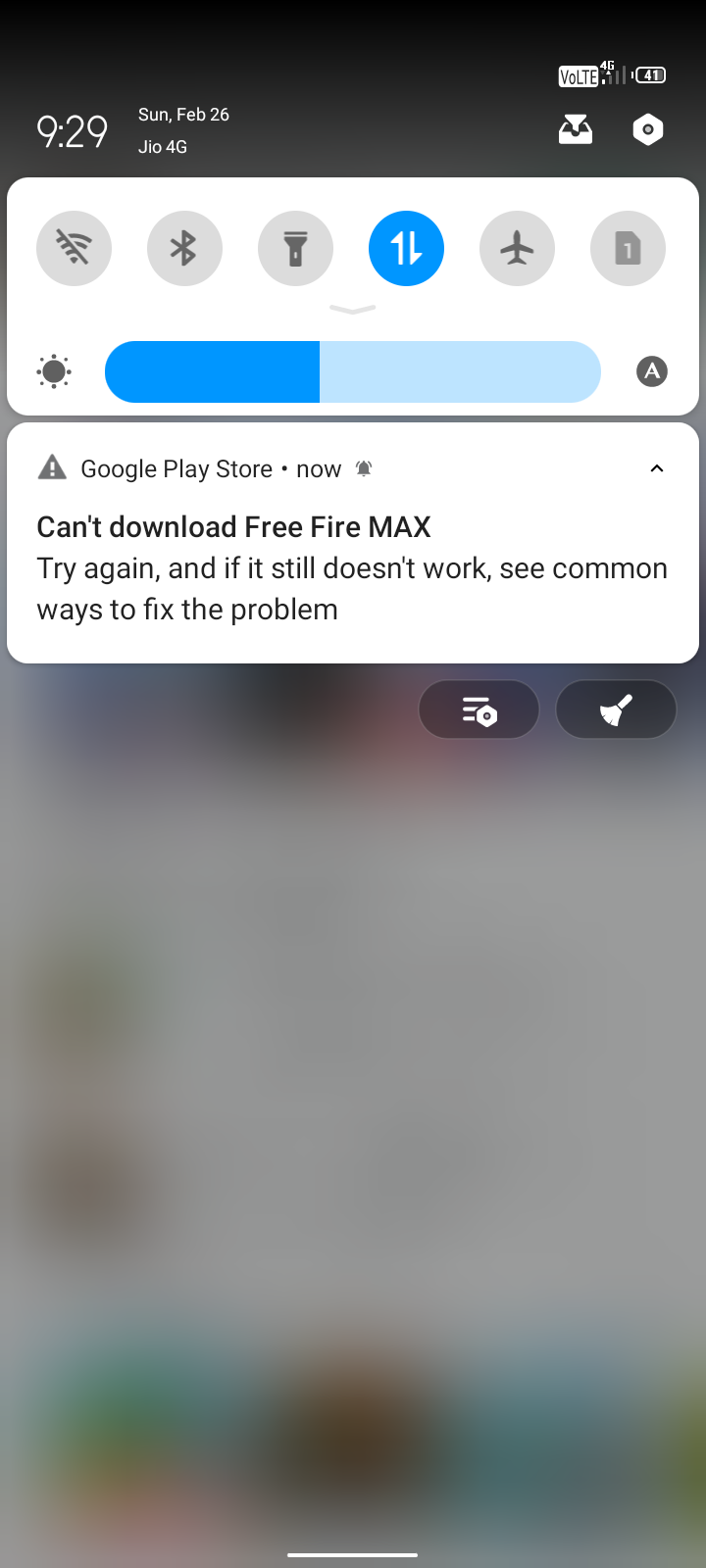 Solution for unable to download/install Free Fire Max on