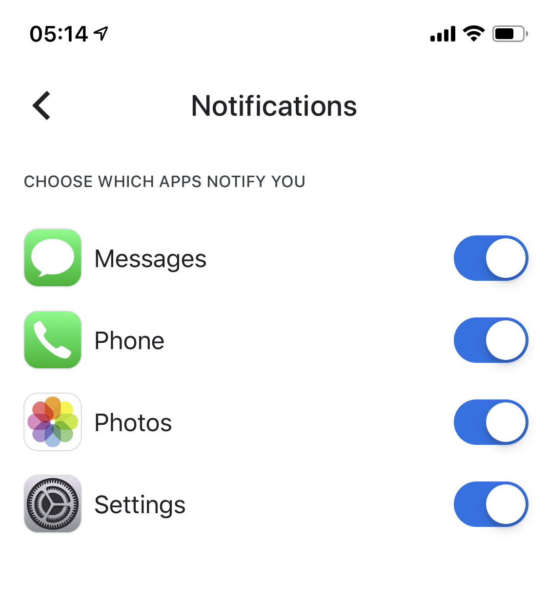 wear os notifications iphone