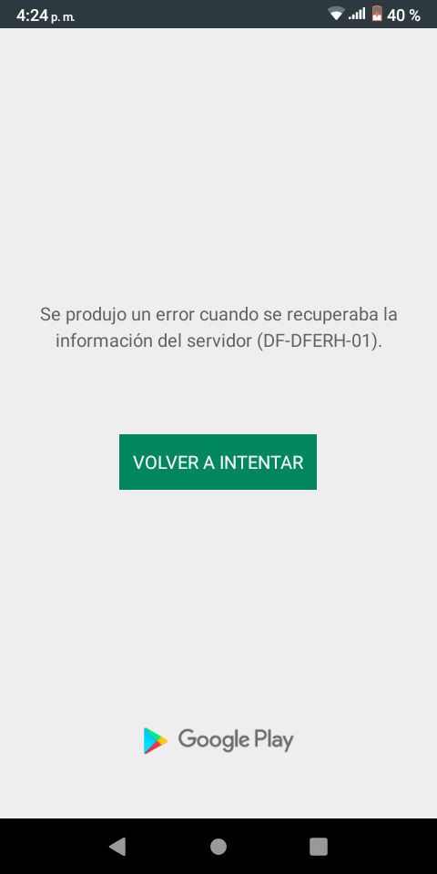 Todos los errores de Google Play y cómo solucionar cada problema