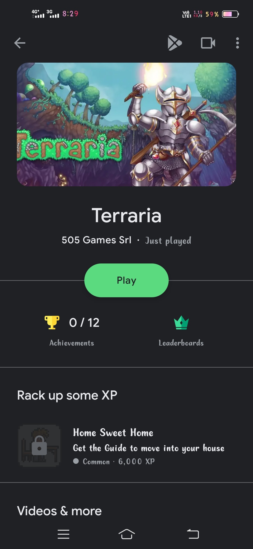 android - Achievements not showing in Google Play Games App