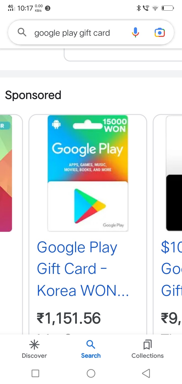 Google Play gift cards pictured in $10 and $25 denominations - The Verge