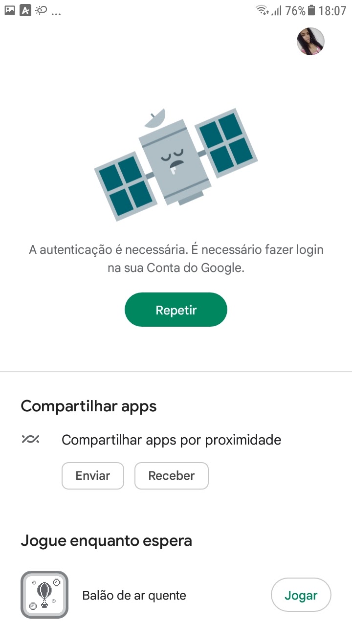 Porque Não consigo baixar nenhum app ou jogo? - Comunidade Google Play