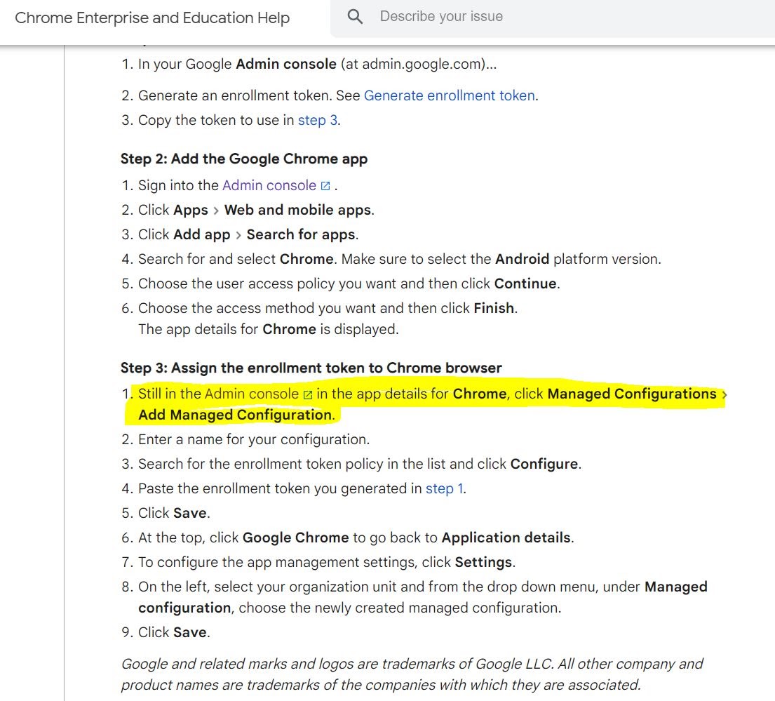 Notas de versões anteriores - Ajuda do Chrome Enterprise and Education