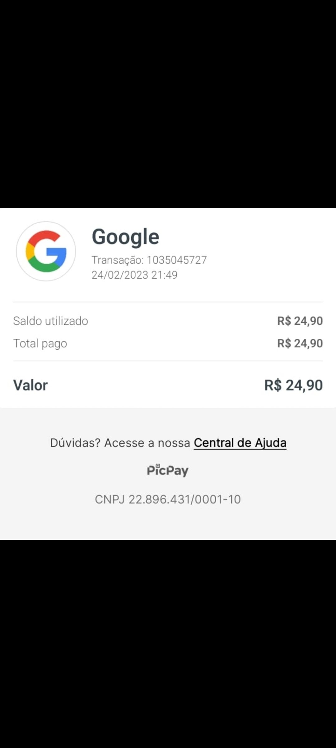 Sobre o reembolso : muito importante - Comunidade Google Play