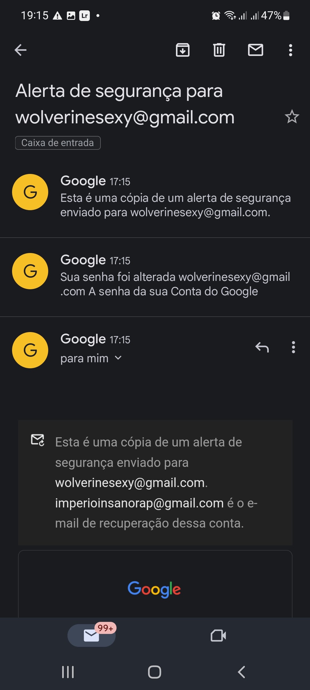 Como que minha conta foi hackeado hoje - Comunidade