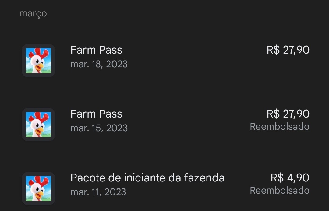 Não consigo fazer reembolso. - Comunidade Google Play