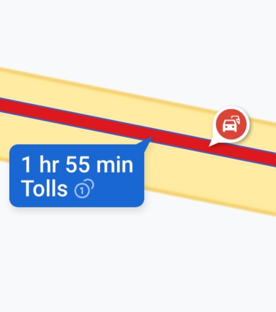 symbols on google maps traffic