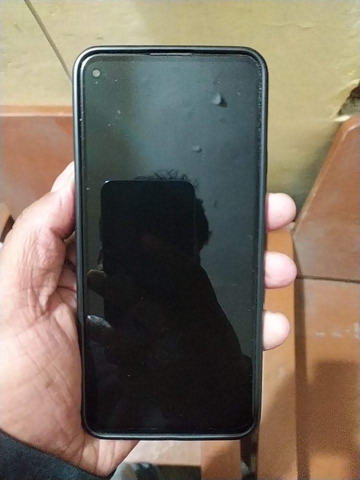 My google pixel 5a phone is not showing screen , it totally