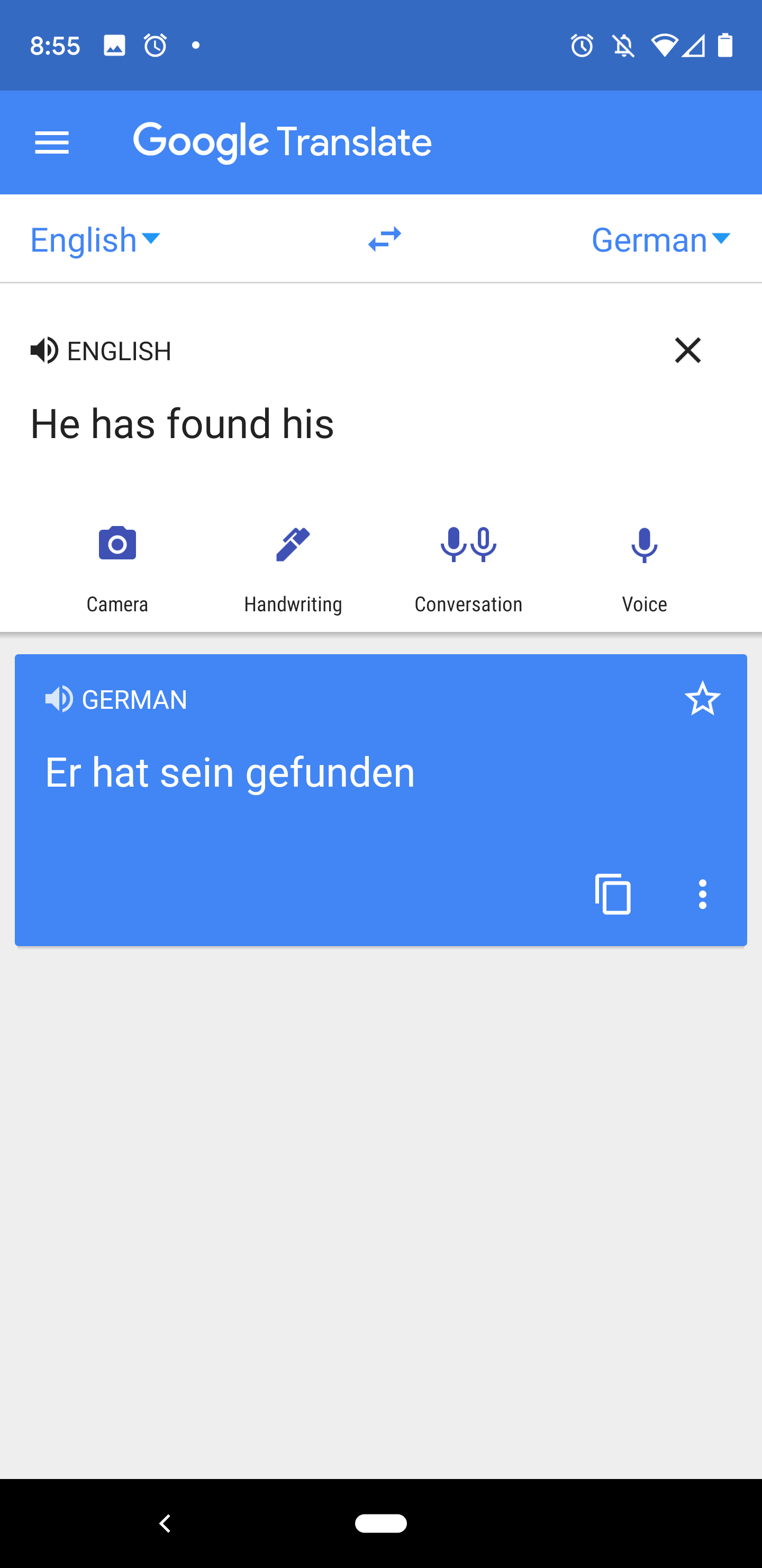 voice translator german to english