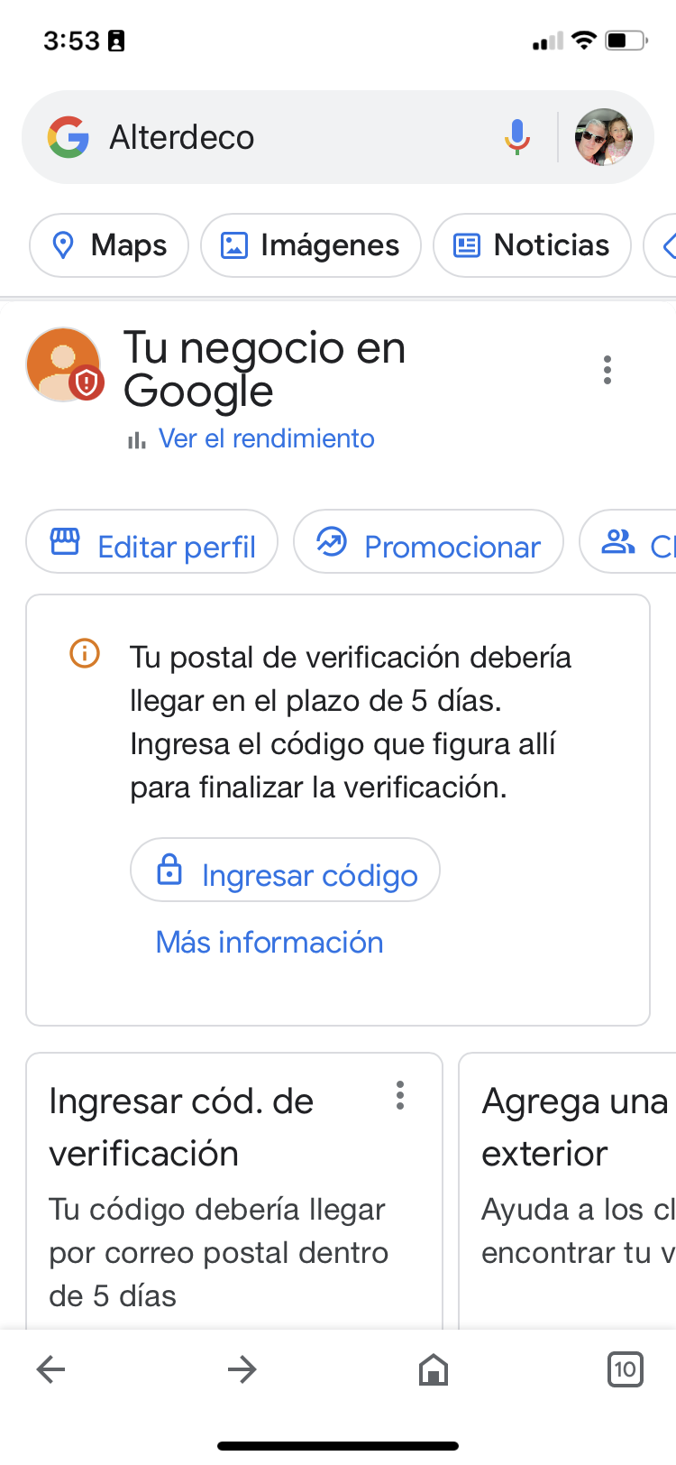 Não consigo editar os horários de funcionamento do estabelecimento, mesmo  com o e-mail verificado - Comunidade Perfil da empresa no Google