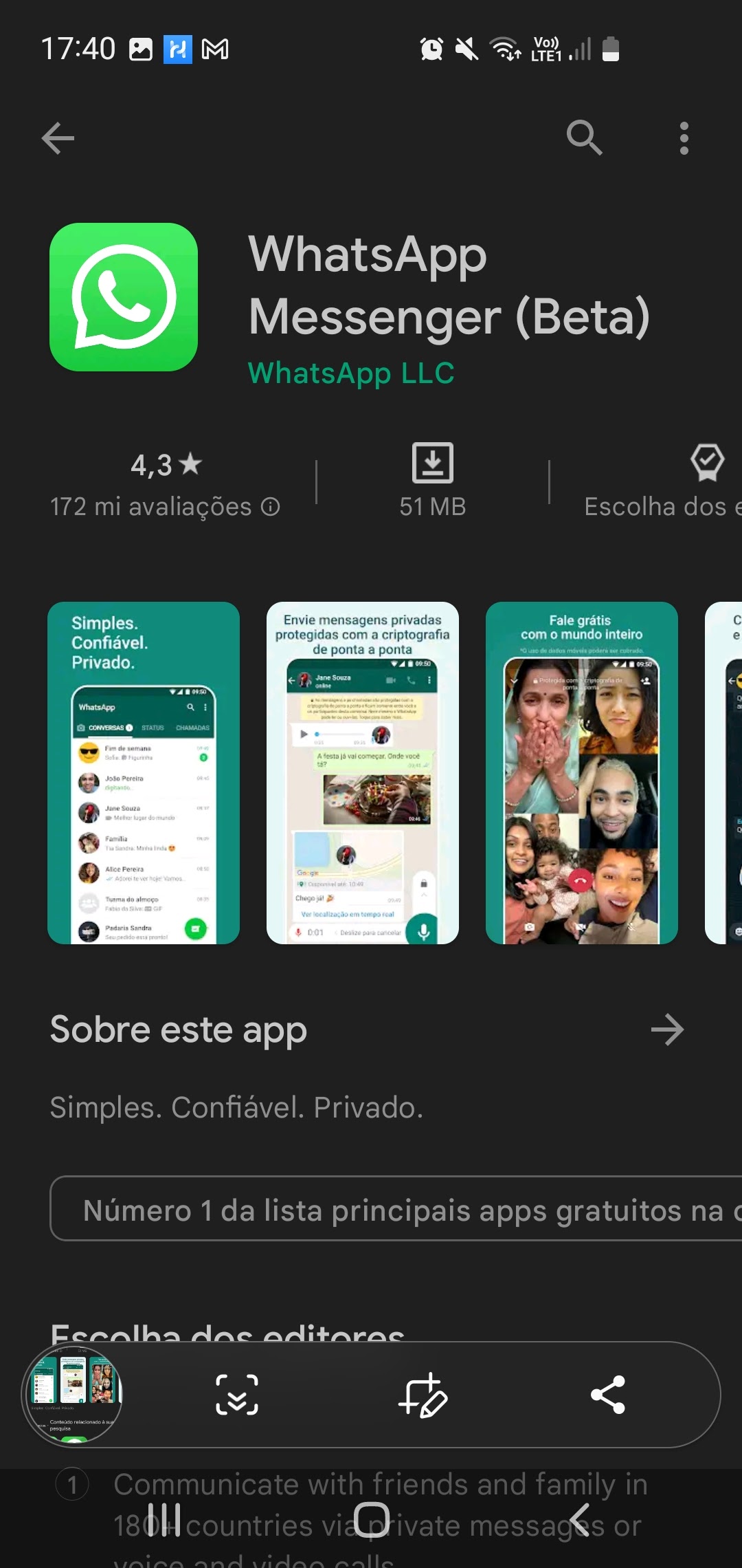 Por que não consigo instalar o aplicativo? - Comunidade Google Play