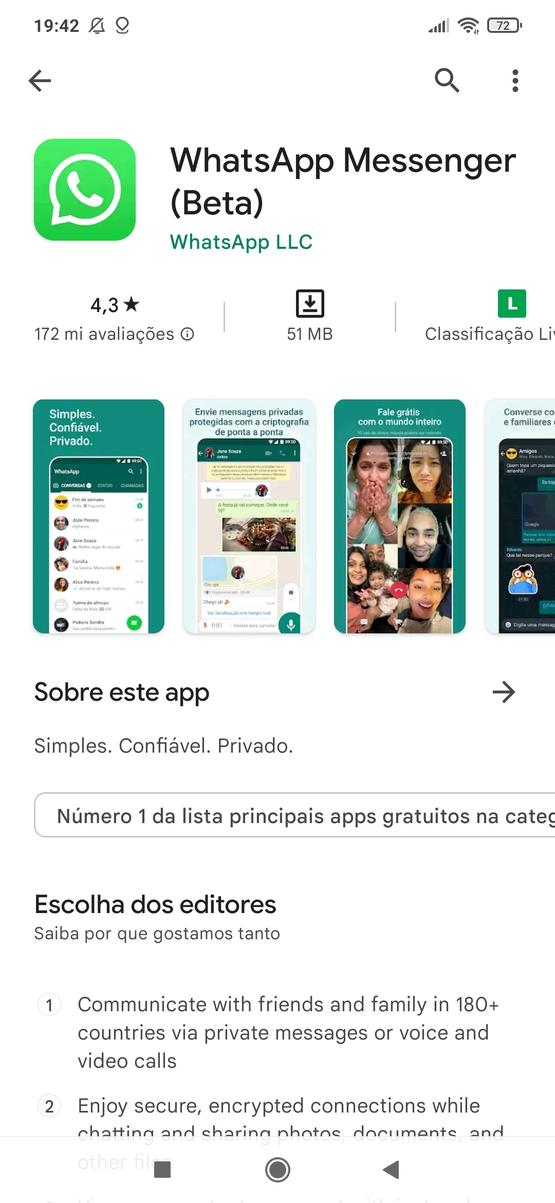 Cómo descargar WhatsApp si no aparece en Play Store