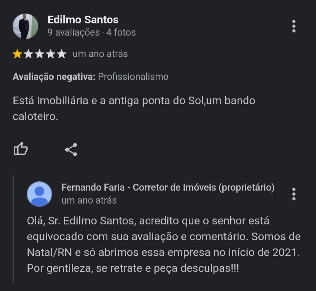 MELHORES COMENTÁRIOS EM MEU PERFIL