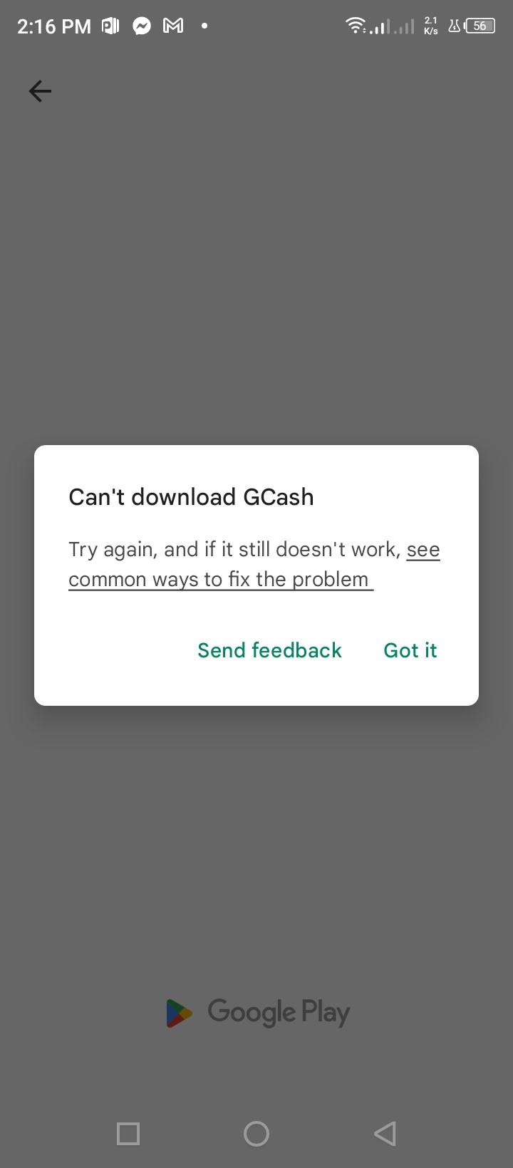 app not working - Google Play Community