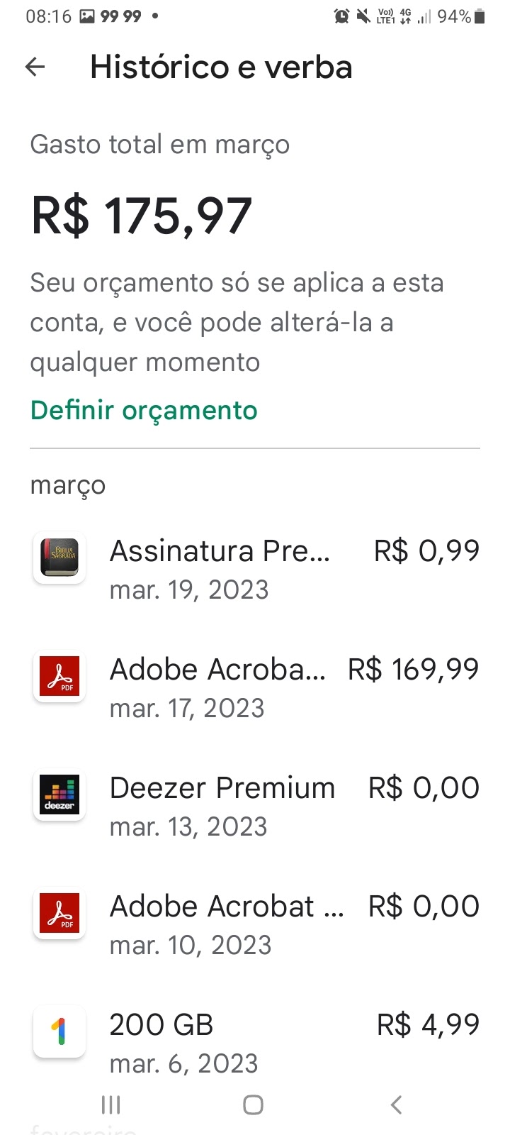 A minha assinatura não deu certo, quero meu reembolso de volta. -  Comunidade Google Play