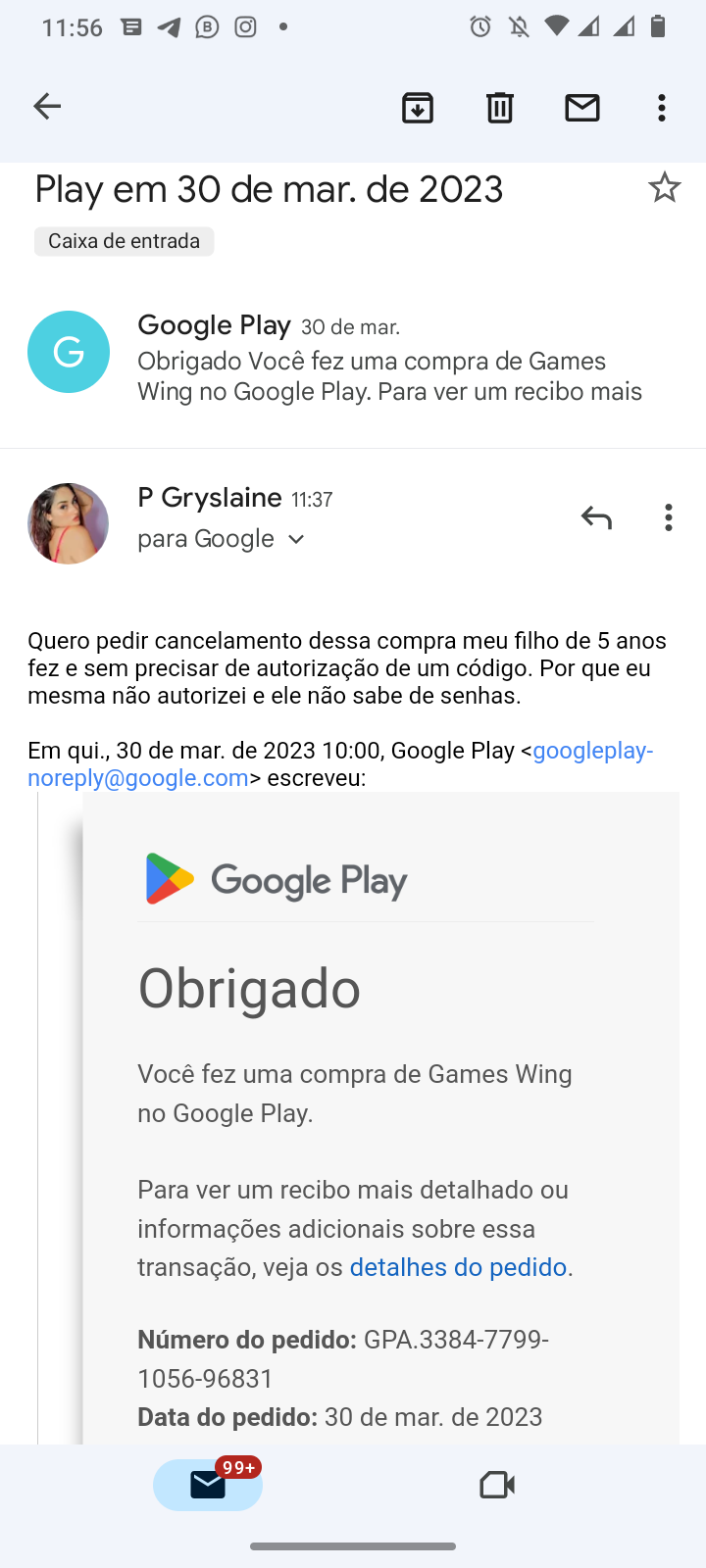 Cancelar assinatura - Comunidade Google Play