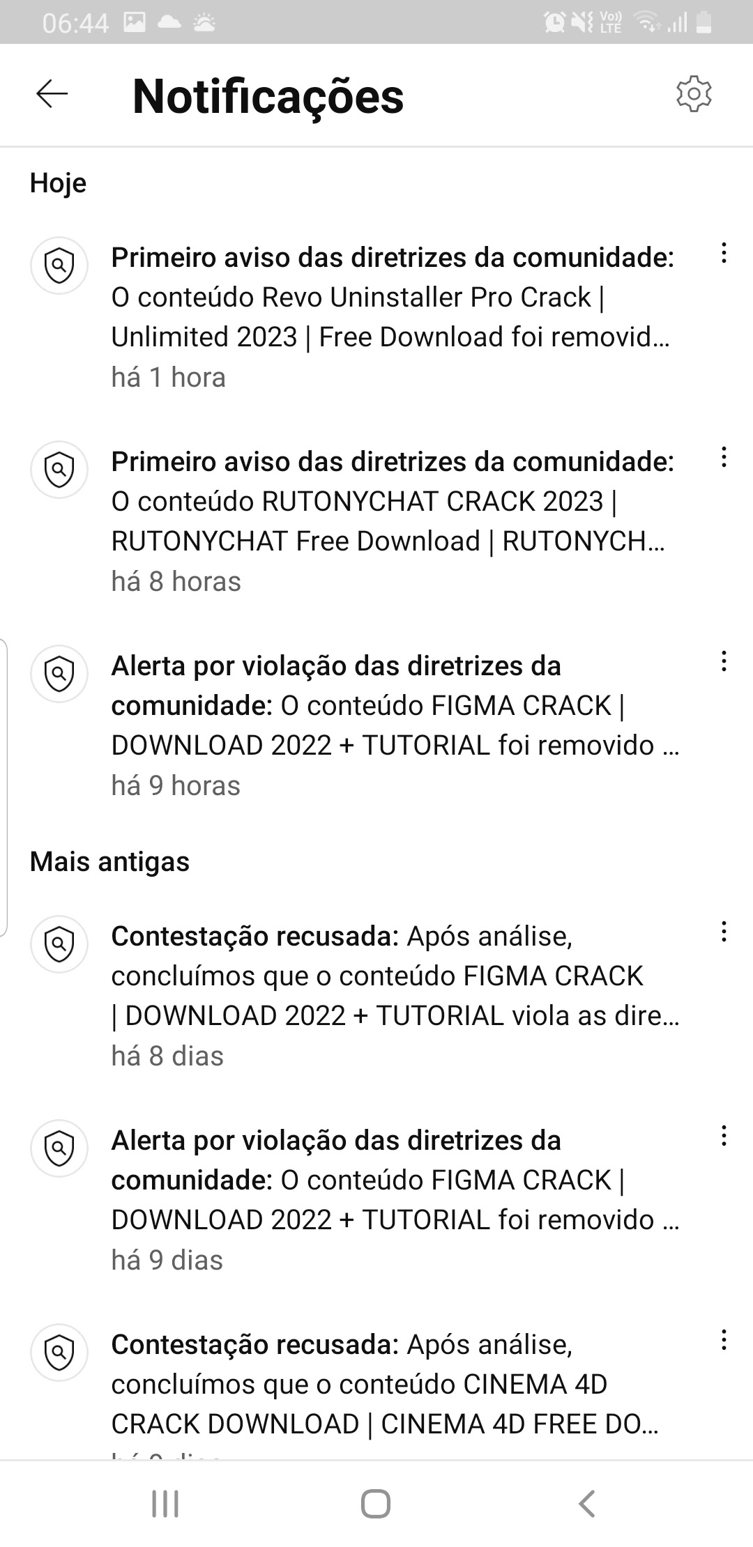 Tutorial Denunciando uma violação corretamente