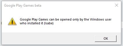 I finally installed Google Play Games Beta for PC, and it's exactly what I  thought it would be, google play games 