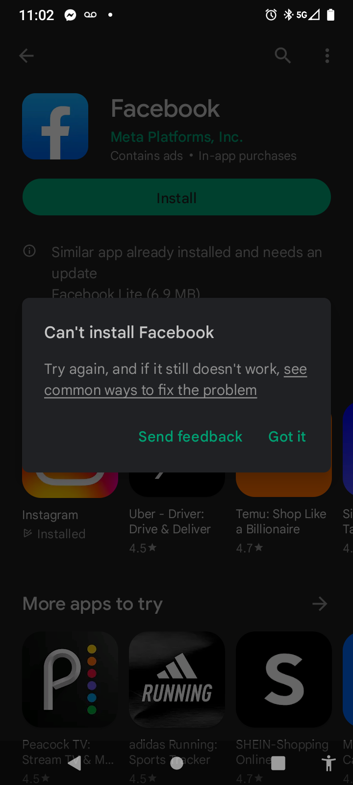 Cant login app facebook - Apple Community