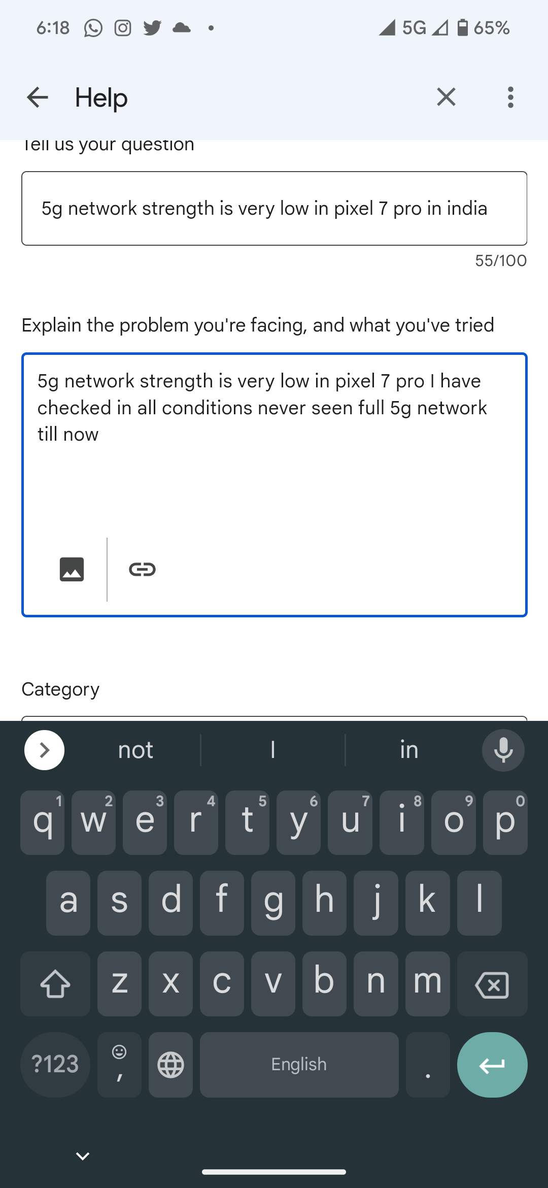 Google Pixel 7a - 5G Connectivity Issue! 